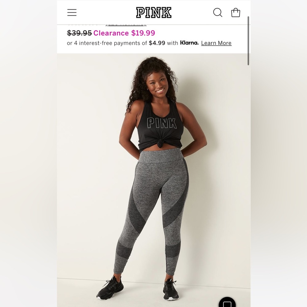 Victorias Secret (PINK) Seamless Leggings